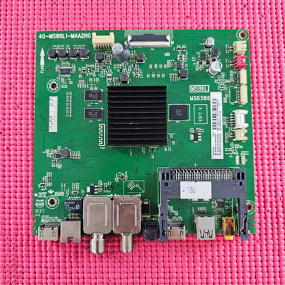 MAIN BOARD FOR TLC 43DP628X1 TV V8-S586T02-LF1V186 40-MS86L1-MAA2HG T430QVN03.0