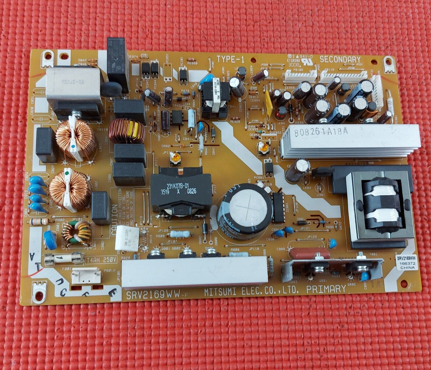 PSU TOSHIBA 32AV554D 32AV555D 37XV553D 37AV554D 37RV635D TV TYPE-2 SRV2169WW-I