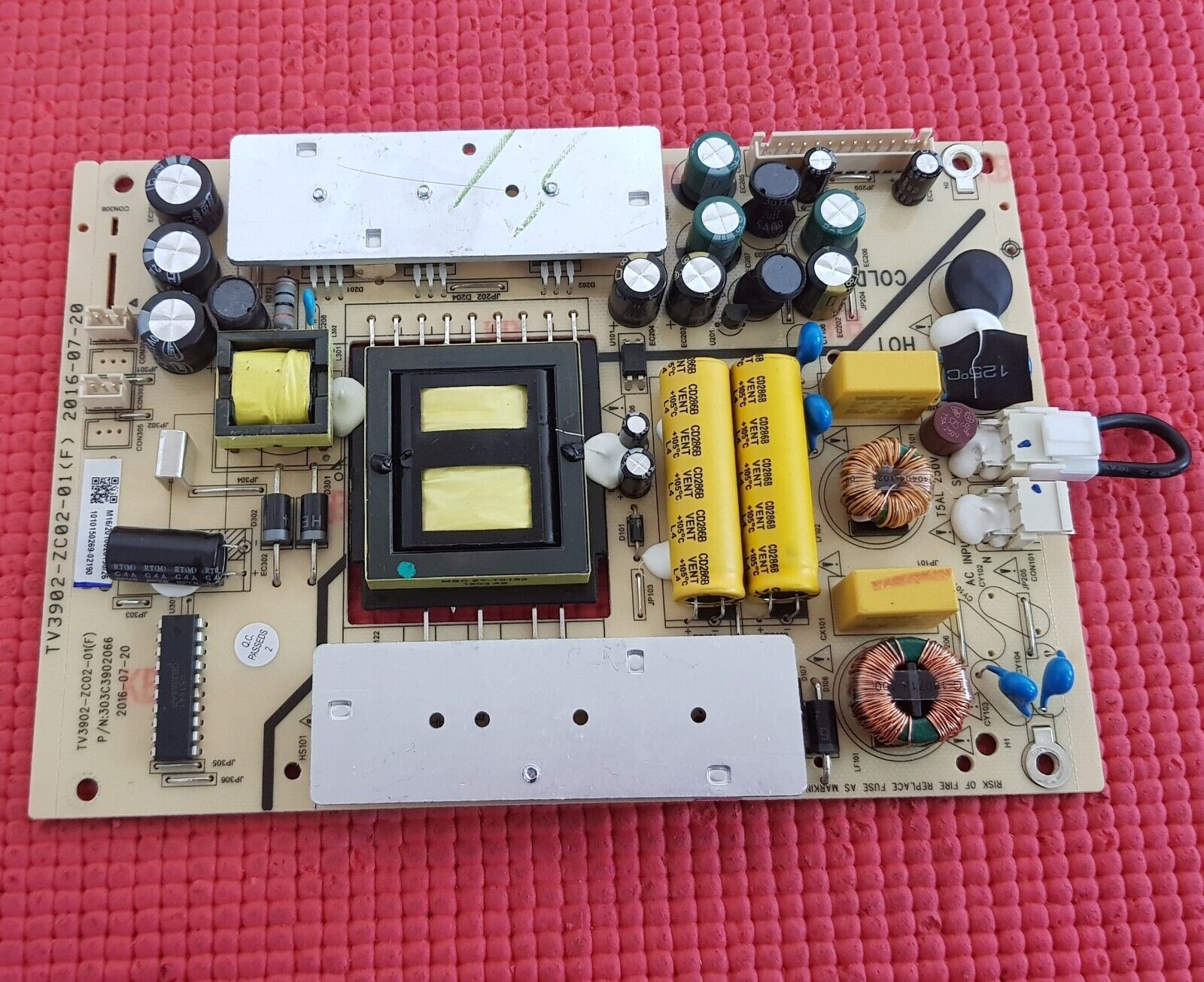 PSU FOR JVC LT-40C550 LT-40C551 LT-40C540 40" TV TV3902-ZC02-01 (F) 303C3902066