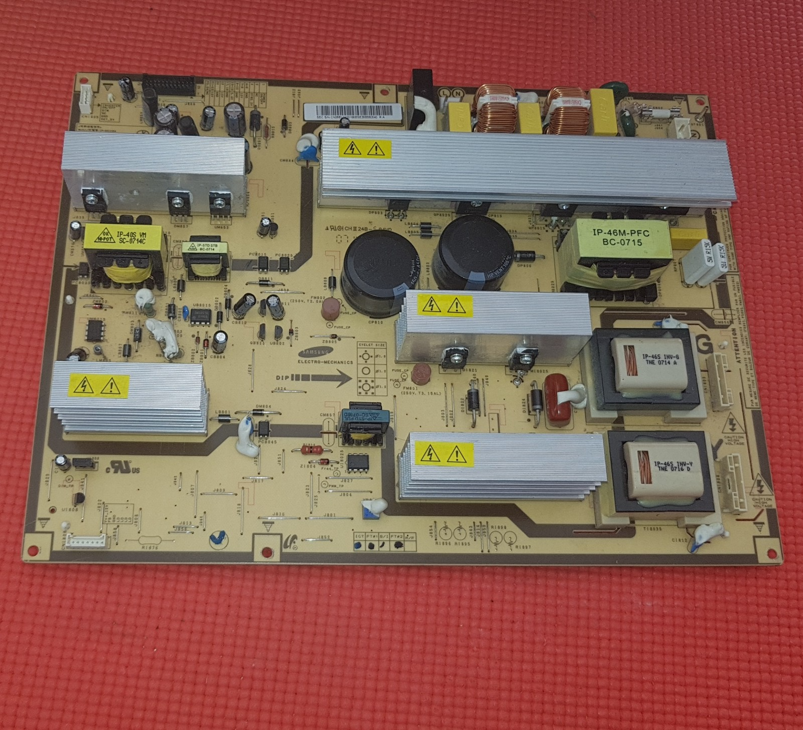 POWER SUPPLY BOARD FOR SAMSUNG LE46M87BDX 46" TV IP-46STD BN44-00166B