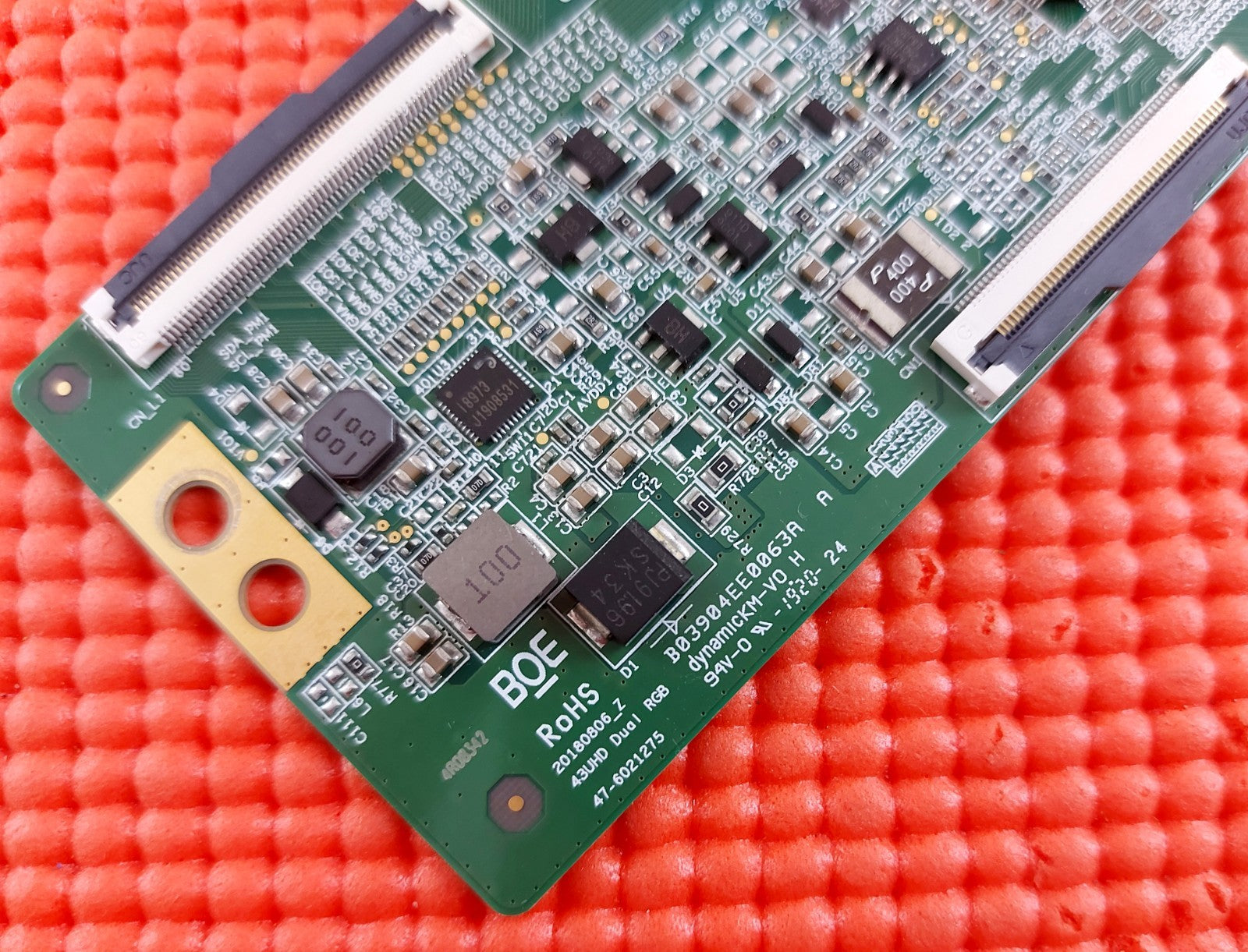 LVDS BOARD FOR P43UPA2029A 43PUS733412 43PUS6504 TV 47-6021275 HV430QUB-H10