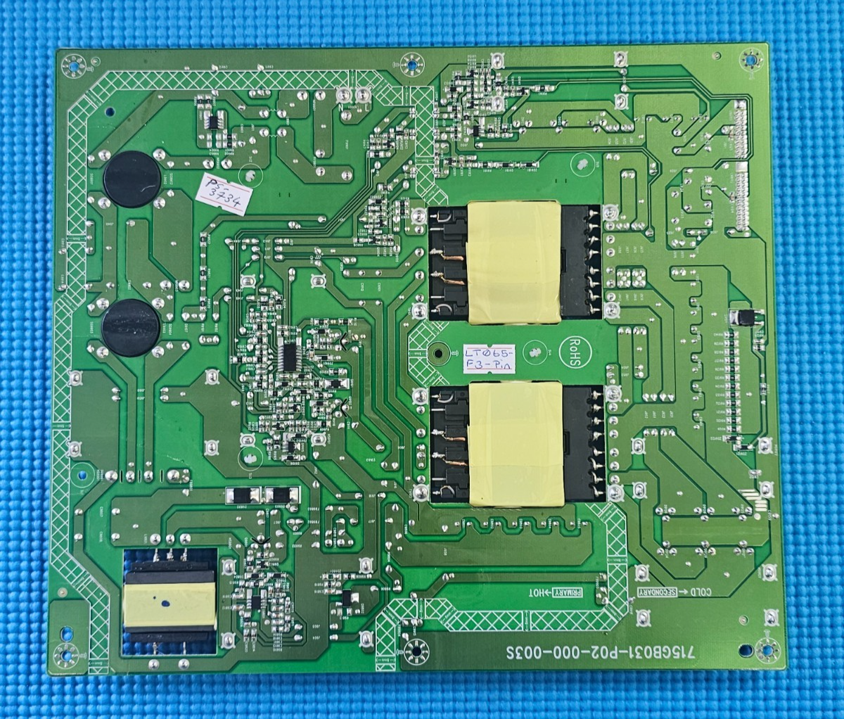 POWER SUPPLY FOR SKY GLASS LT065-F3-PIN TV ADTVJ1628ACA 715GB031-P02-000-003S
