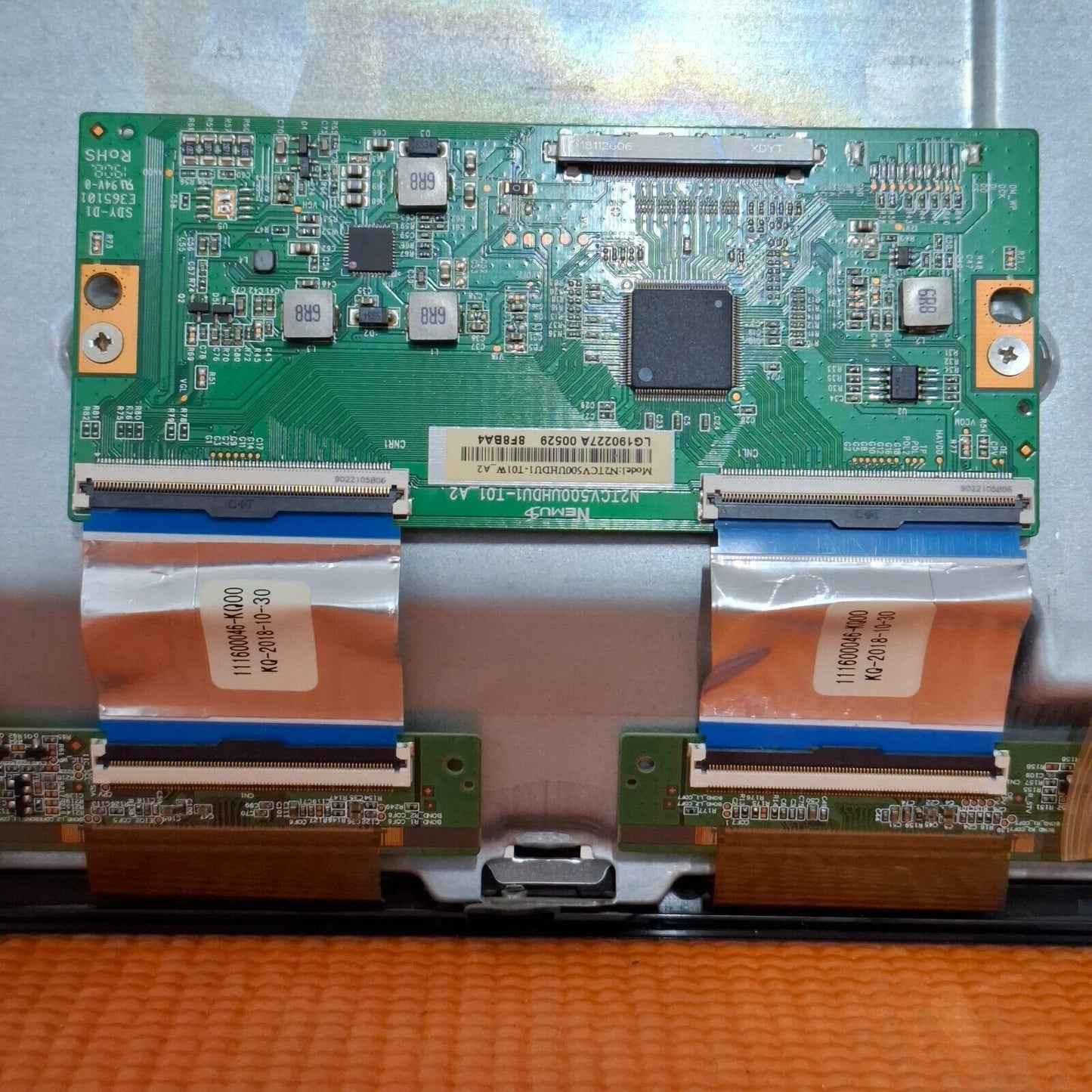 LED SCREEN PANEL ONLY CHOT CV500U1-T01 REV:01 FOR VELTECH VEL50FO01UK 50" TV