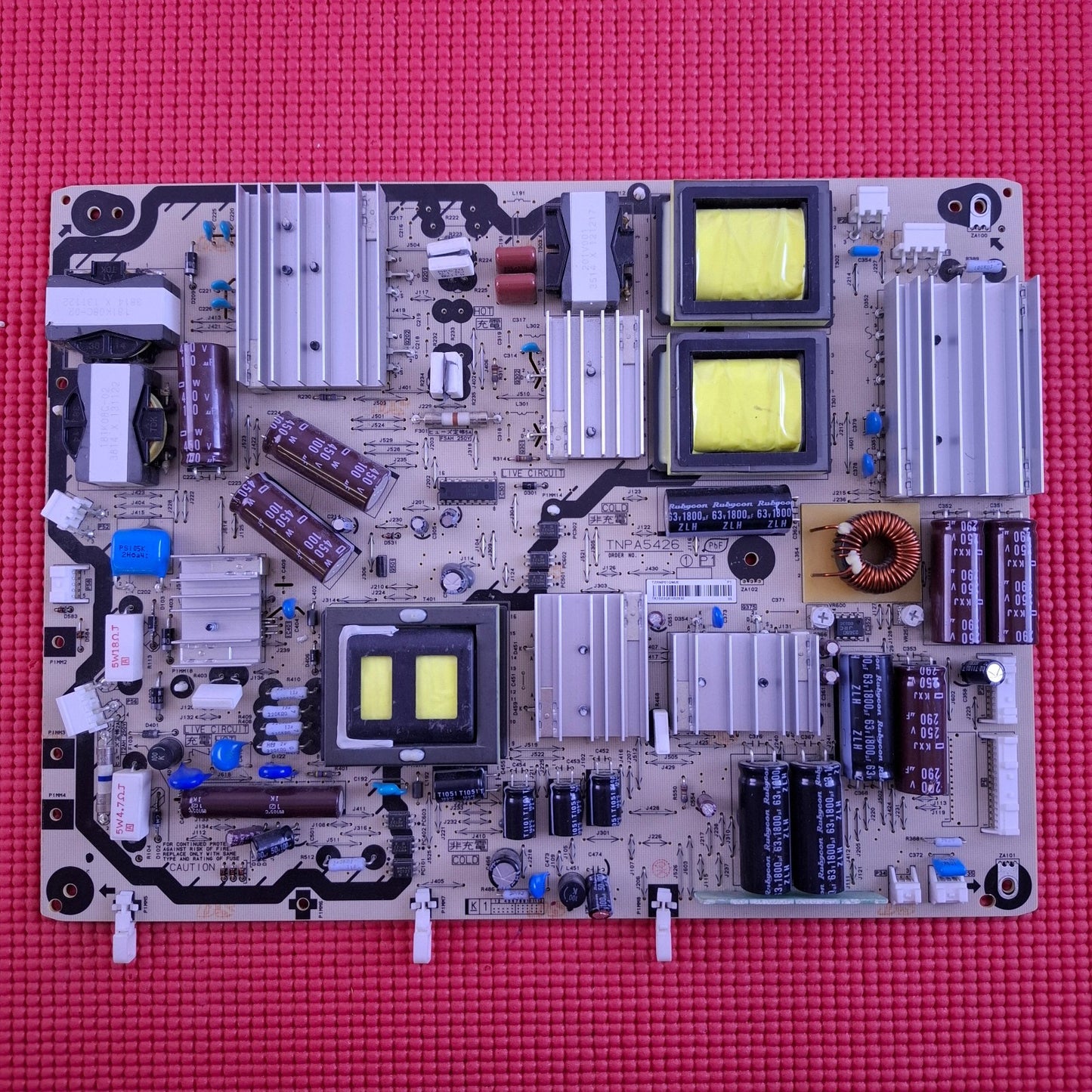 POWER BOARD FOR TX-P50GT30B TX-P50VT30B TX-P50ST30B TX-P46ST30B TV TZRNP01QMUE