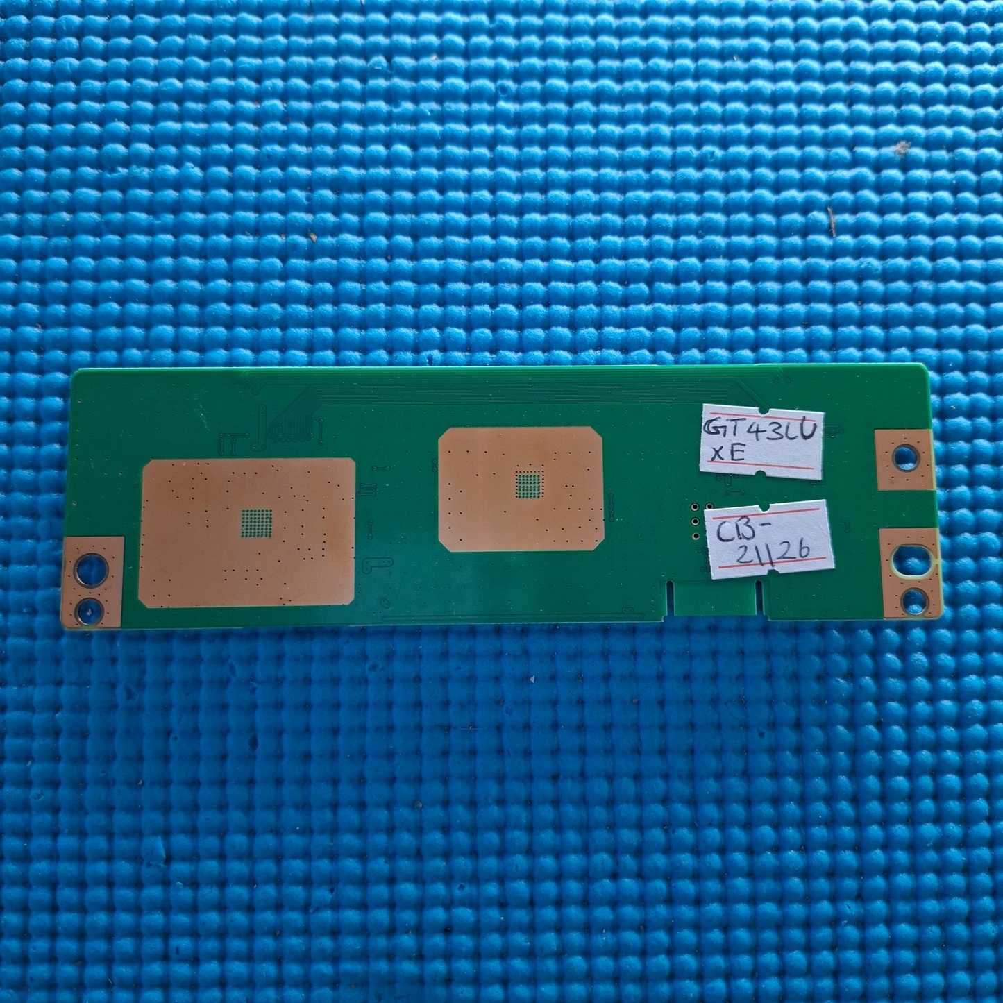 TCON LVDS BOARD FOR LINSAR GT43LUXE CELLO ZG0234 43" TV PT430CT02-3