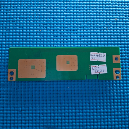TCON LVDS BOARD FOR LINSAR GT43LUXE CELLO ZG0234 43" TV PT430CT02-3