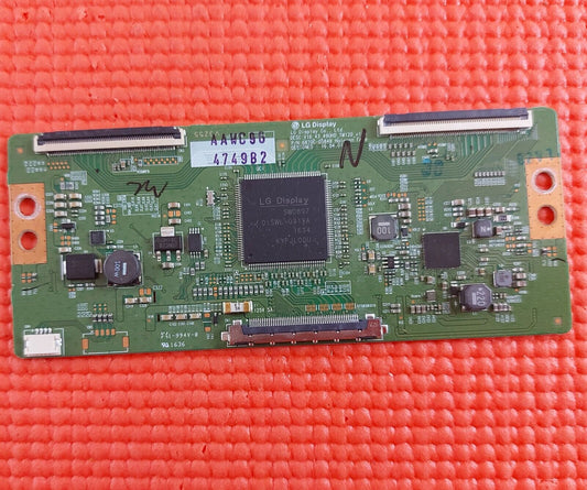 LVDS TCON BOARD FOR LG 49UH620V 49UH603V 49UH610V 49" TV 6870C-0584B 6871L-4749B