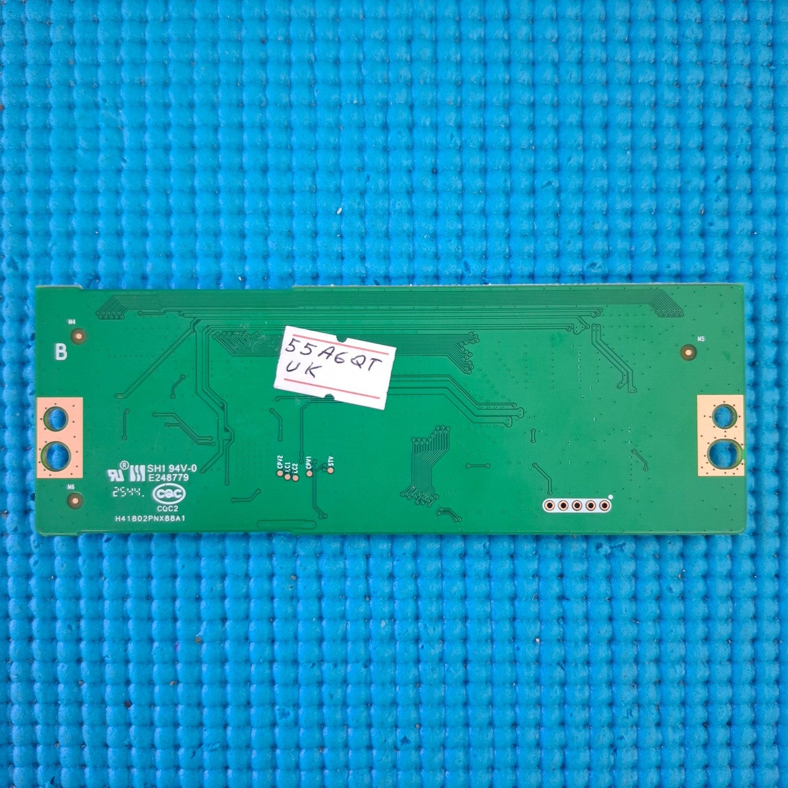 TCON LVDS BOARD FOR HISENSE 55A6QTUK 55" TV RSAG7.820.10545/ROH 438485
