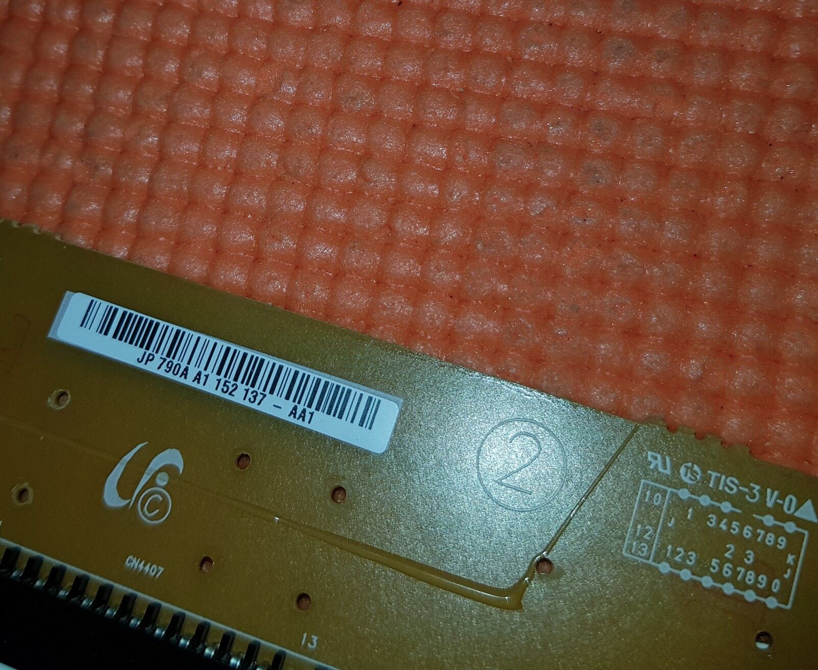 BUFFER BOARD FOR SAMSUNG PS64D8000FU 64" TV LJ41-09454A LJ92-01790A AA1