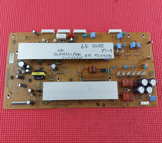 YSUS BOARD FOR LG 50PH660V 50PN650T AKTV503 50" PLASMA EAX64797801 EBR75800201
