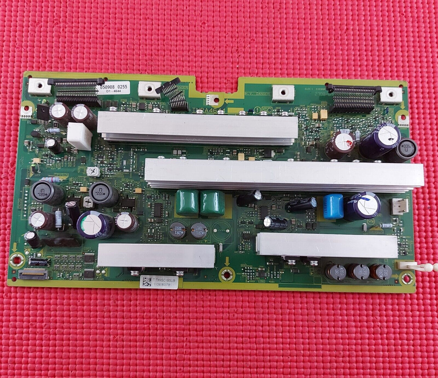 YSUS BOARD FOR PANASONIC TX-37PX80BA 37" PLASMA TV TNPA4644 1  TXNSC1BSUB