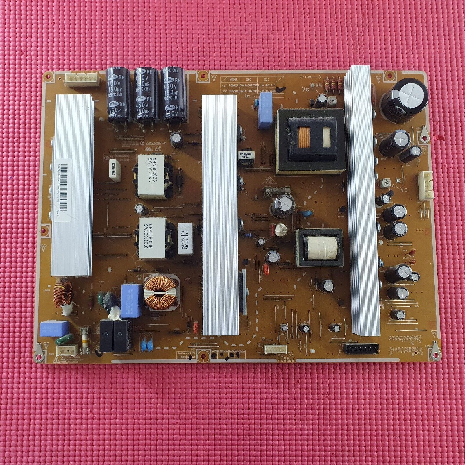 PS FOR PS50B430P2W PS50B450B1W PS50B451B2W PS50B530S2W BN44-00274B LJ44-00172B