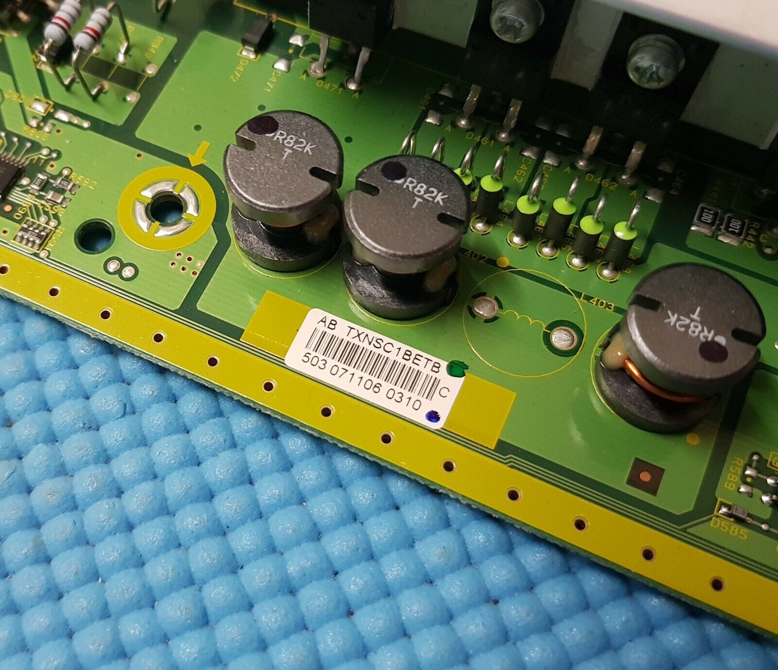 YSUS FOR PANASONIC TH-50PX600B TH-50PX60B 50" PLASMA TV TNPA3827 SC 1 TXNSC1BETB