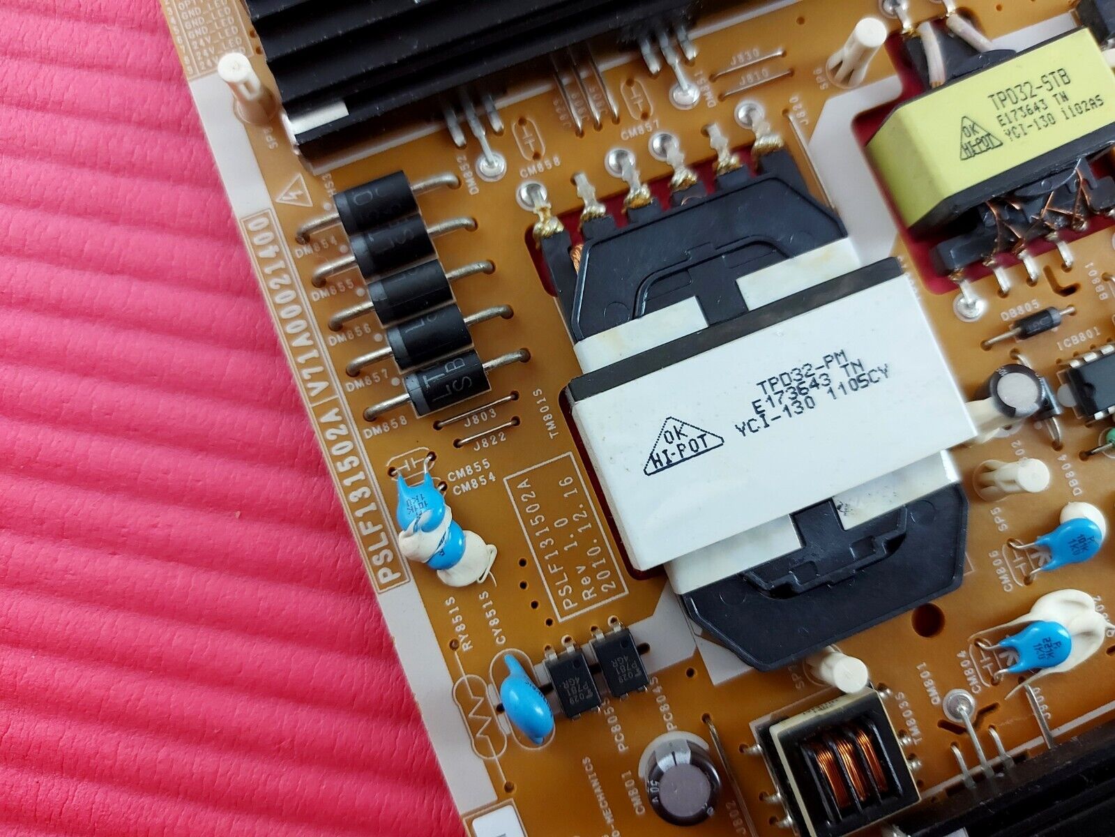 POWER SUPPLY BOARD FOR TOSHIBA 32RL853B 32UL863 32" TV PSLF131502A V71A00021400