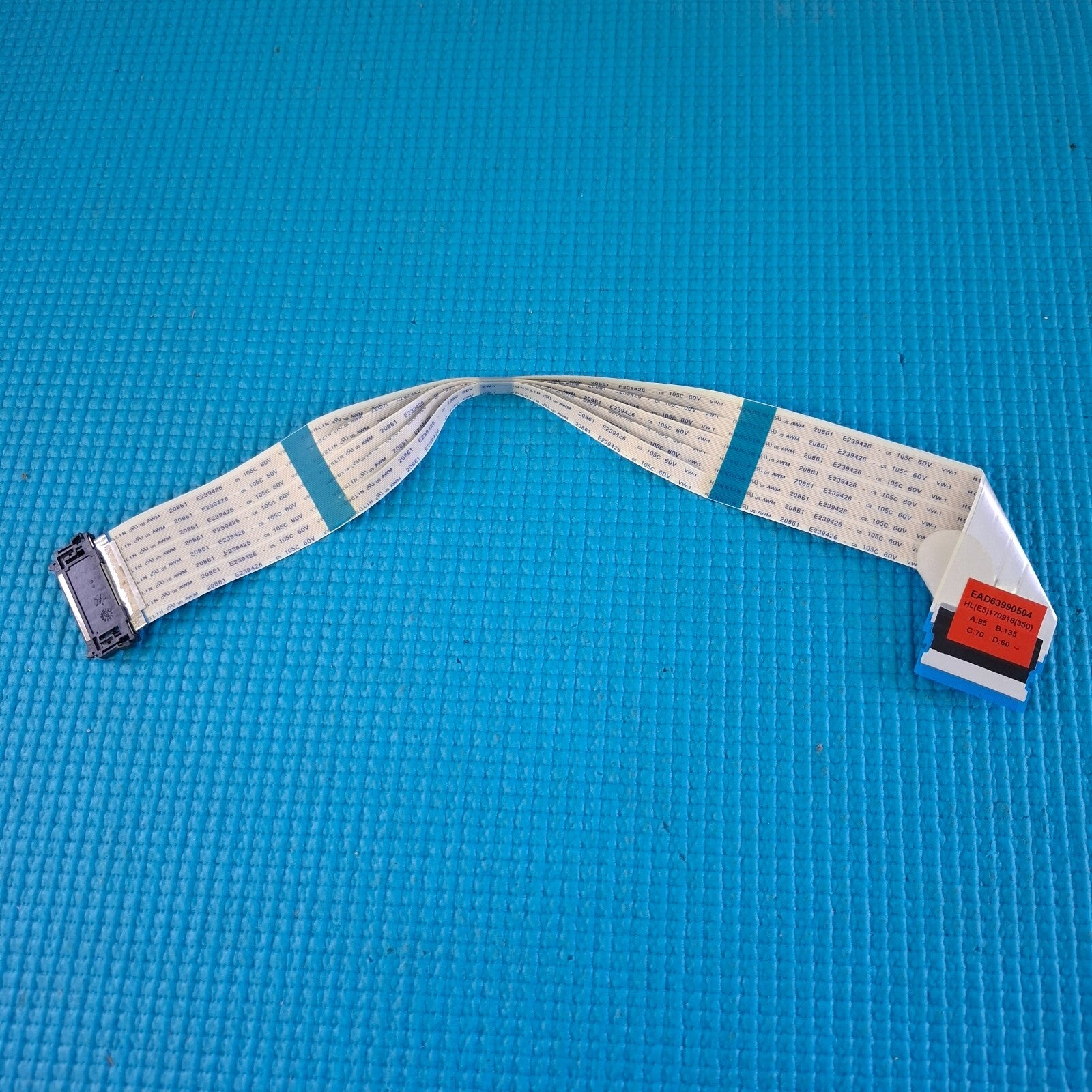 LVDS CABLE FOR LG 32LJ610V-ZD 32LQ63006LA 32" LED TV EAD63990504