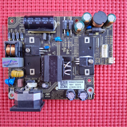 POWER SUPPLY BOARD FOR HANNSPREE HSG1223+ HL274HPB PLUS MONITOR AY062D-1SF10